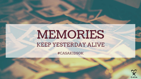 Memories Keep Yesterday Alive #casakidsok